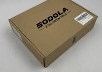 PRZEŁĄCZNIK SIECIOWY CZARNY- 6 PORTÓW FIRMY SODOLA