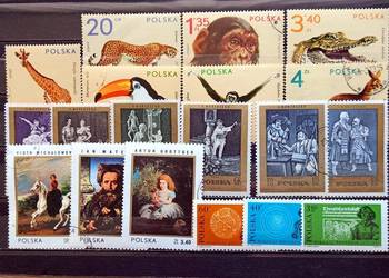 L Znaczki polskie rok 1972 kwartał III