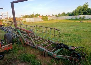 Wózek transportowy TO78 do bel słomy