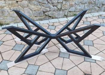 Metalowe nogi podstawa PAJĄK GWIAZDA NA WYMIAR loft mal.PROSZKOWO 140 x 80