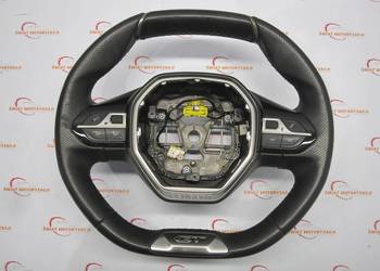 PEUGEOT 2008 II GT LINE 22r kierownica skóra multifunkcja 98255045ZD