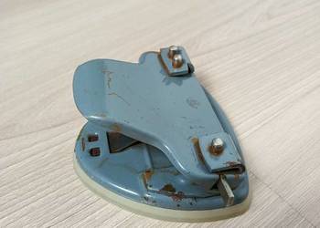 Stary dziurkacz biurowy PRL Czechosłowacja