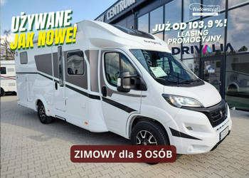 samochody kempingowe Sunlight T 67 - 5 osobowy, z przejściem po opuszczeni…