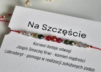 Bransoletka Szczęścia dla Maturzystki Kamienie naturalne