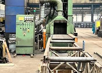 Linia do czyszczenia - komora przelotowa do śrutownia automatyczna