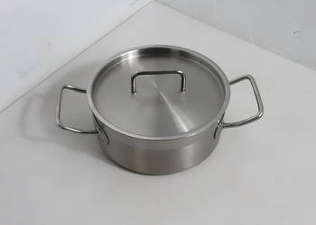 Garnek niski Schulte-Ufer 20 cm stal 18/10 brytfanna rondel Germany