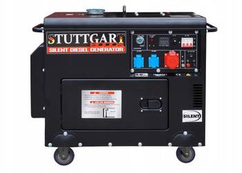 AGREGAT GENERATOR PRĄDOTWÓRCZY WYCISZONY 7,8 kW 3F