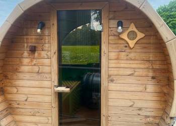 Od Ręki Sauna ogrodowa 2,5 m z piecem elektrycznym HARVIA 9 kW