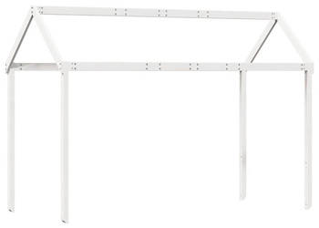 Daszek do łóżka dziecięcego biały 217x855x154 cm sosnowy WM-846962