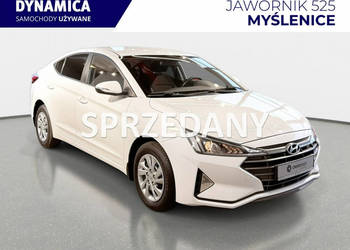 Hyundai Elantra 1.6MPI 126KM M6 2019 r., Salon PL, przebieg 86tys.km, serw…