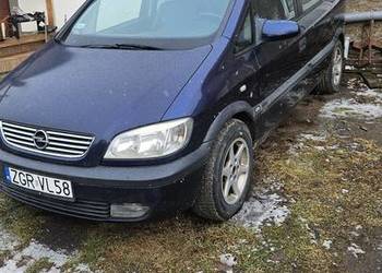 Opel Zafira 2.0 Dti, klimatyzacja,  7 osobowy, sprawny