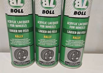 Farba, podkład, lakier, szpachla + papier do felg