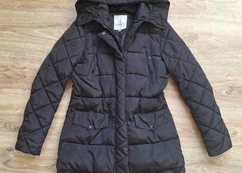 Piękna zimowa kurtka parka pikowana Monaco 38 elegancka jak nowa