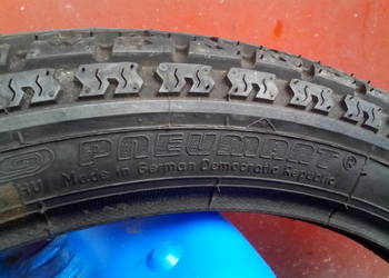 Opona PNEUMANT 2,75-18R REINFORCED oryginał DDR NRD nieużywana MZ