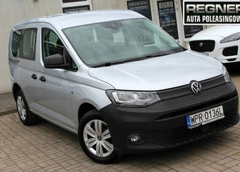 Volkswagen Caddy SalonPL FV23% 2.0TDI 102KM Lane Assist Tempomat 1WŁ Gwara…