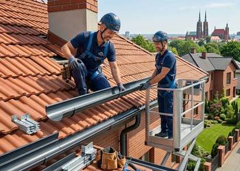 Usługi naprawy i montażu rynien, Oleśnica, Wrocław, Siechnice, Radwanice