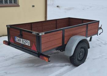 Przyczepka samochodowa na resorach 750 kg