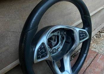 Kierownica Mercedes Benz skórzana multifunkcyjna sport A0004607504