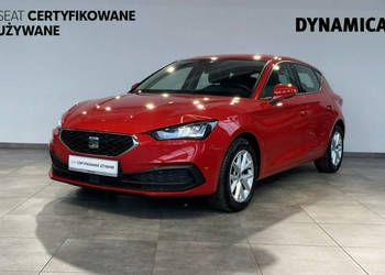 Seat Leon Style 1.5TSI 130KM M6 2021 r., salon PL, I właściciel, f-a VAT I…