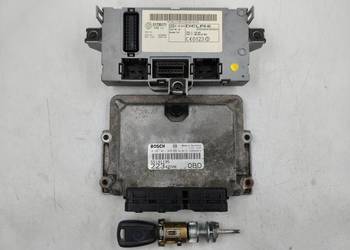 Sterownik Silnika Fiat Doblo I 1.9 JTD 55191195 0281011499 ZESTAW