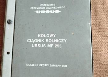Katalog części zamiennych MF 255 oryginalny  + GRATIS