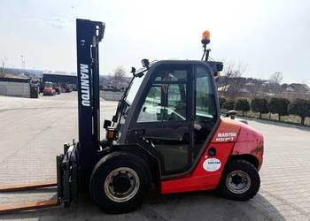 wózek widłowy terenowy MANITOU MSI35D wolny skok przesuw pozycjoner