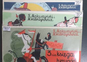 Kornel Makuszyński, Walentynowicz - zestaw 4 komiksów - PRL