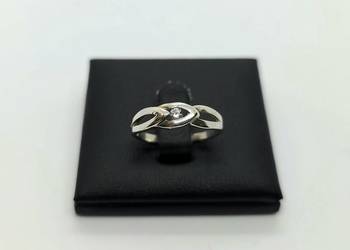 Srebrny pierścionek próby 925 - 1,55g (Rozmiar 14)
