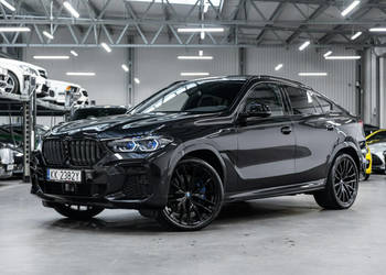 BMW X6 40d. All Black. Gwarancja 05.2027. Nowe opony. Po serwisie ASO. G06…