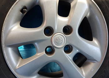 Felgi aluminiowe TOYOTA 14” (corolla,yaris) wraz z oponami