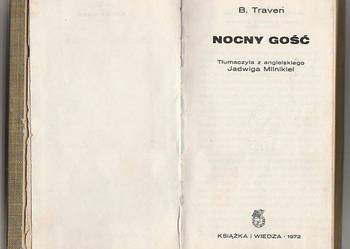 (7701) NOCNY GOŚĆ – B. TRAVEN;