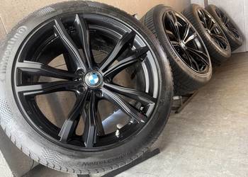 ZIMA 20 cali BMW X5 f15 X6 f16 felgi koła komplet z oponami i czujnikami 5x