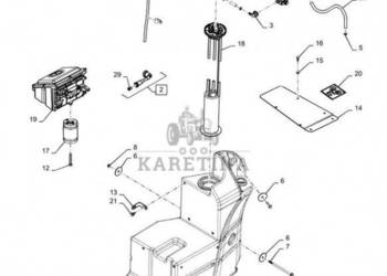 New Holland T6090 T6070 Wąź 84351929