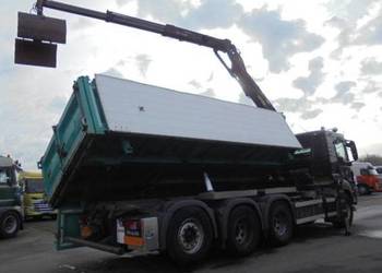 Wywrotka 4 osiowa 8x4 z dzwigiem Man Tgs