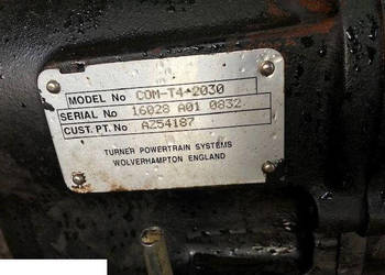 John Deere 3415 - Turner Powertrain COM-T4-2030 - Skrzynia [Części]