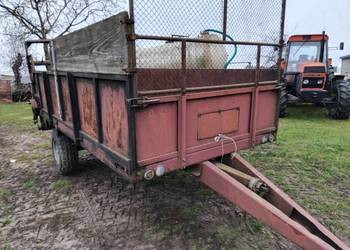 Rozrzutnik obornika 3.5t., jednoosiowy, transport