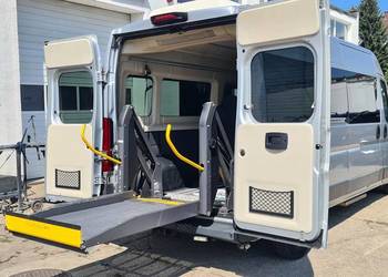 Fiat Ducato 2018 | 2.3 MultiJet | 9 osób | Dla Niepełnosprawnych z Windą