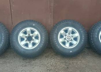 Koła Nissan Patrol 6x139,7 opony GENERAL GRABBER AT 265/70 R16
