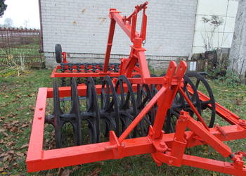 Wały do pługa cambella 90cm, 10 pierścieni + croskil, szerokość 198cm 1,98m