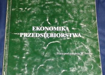 Ekonomika przedsiębiorstwa - Wiesław Janik