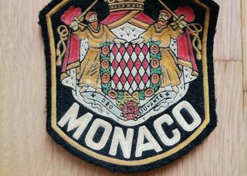 256. Herb MONAKO naszywka na mundur WOJSKO/POLICJA
