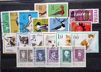 L Znaczki polskie rok 1964  kwartał II - luzaki