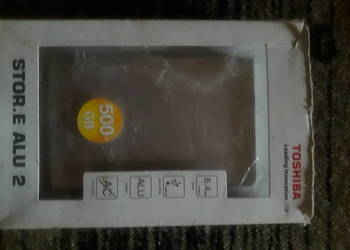 Toshiba StorE Alu II 2,5cala 500GB USB (PX1626E-1HE0)