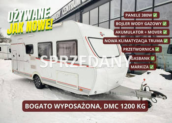 przyczepy kempingowe Burstner Premio Life 490 TK Z PEŁNYM WYPOSAŻENIEM! DM…