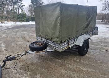 Przyczepka samochodowa Sam , zarejestrowana