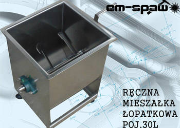 Mieszałka mieszarka do miesa farszu Em-Spaw 30L ręczna