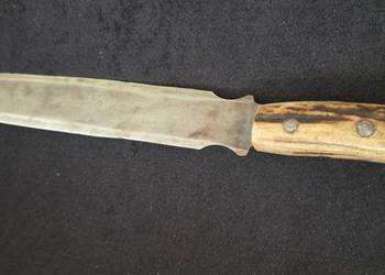 Nóż myśliwski - ręcznie robiony domowo