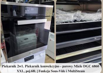 Piekarnik 2w1. Piekarnik konwekcyjno - parowy Miele DGC 6860 XXL, poj.68l.