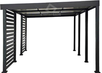 Carport PREMIUM - Wiata samochodowa 4x5  dodatkowa zabudowa CP130