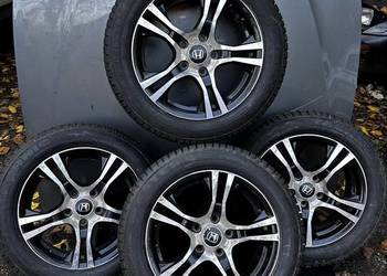 Alufelgi 5x114,3 + opony zimowe 205/55R16. Super stan